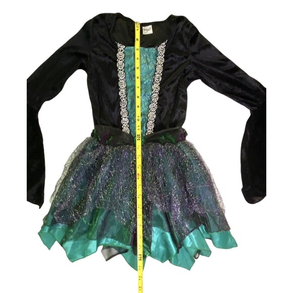 Spirit Halloween Enchanted Witch Costume Girls Medium Size 8-10 - Picture 7 of 7